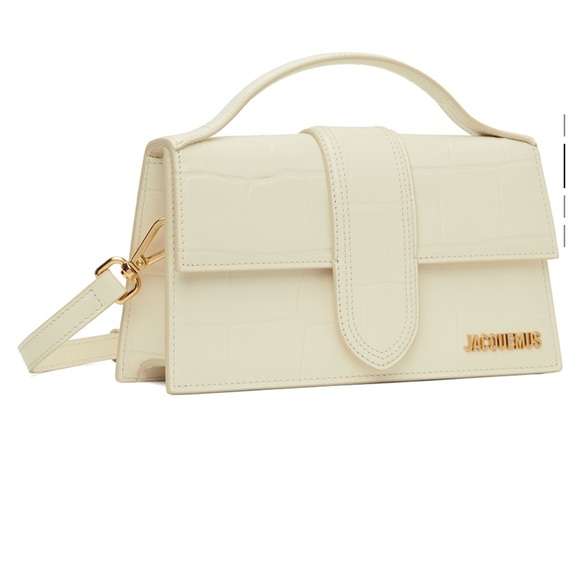 jacquemus off-white les sculptures 'le grand bambino' bag - Picture 2 of 11